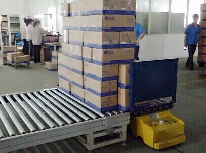 輥筒& 鏈條背負(fù)式  雙向雙驅(qū)AGV 標(biāo)準(zhǔn)托盤